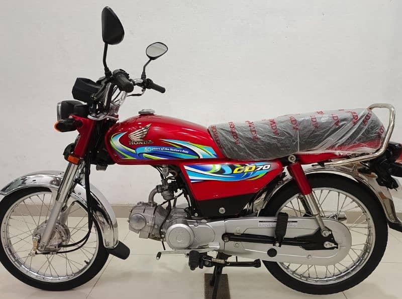 Honda CD 70 2024 Model 6