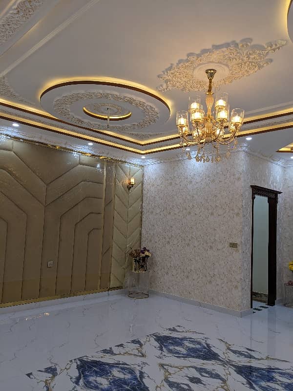 12 MARLA BRAND NEW Luxury Ultra-Modern Style Double Storey House Available For Sale In Johar Town Lahore Standard Dimension Vip Canal Location 21