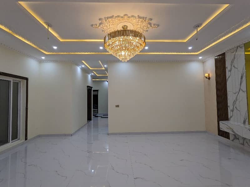 12 MARLA BRAND NEW Luxury Ultra-Modern Style Double Storey House Available For Sale In Johar Town Lahore Standard Dimension Vip Canal Location 44