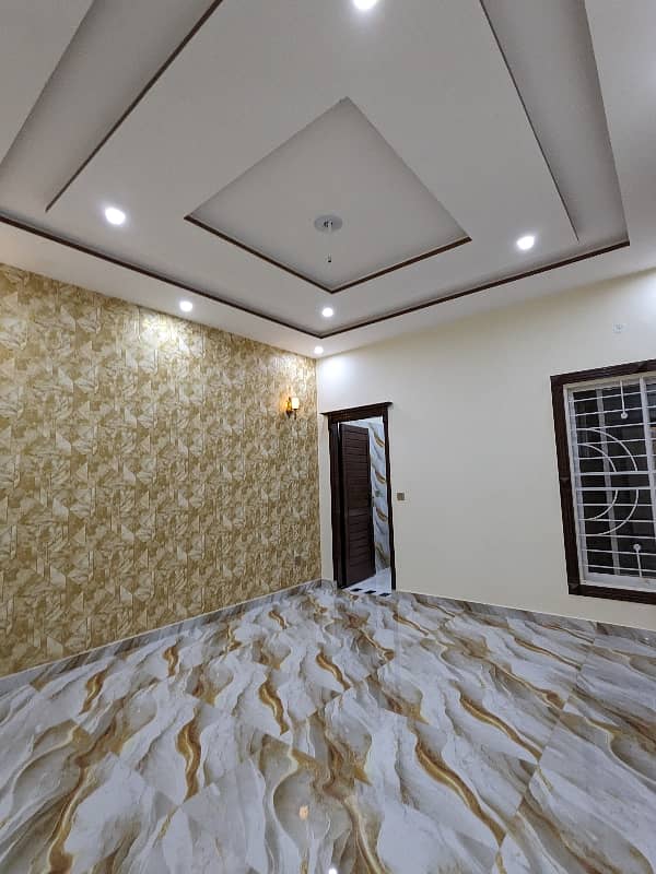 12 MARLA BRAND NEW Luxury Ultra-Modern Style Double Storey House Available For Sale In Johar Town Lahore Standard Dimension Vip Canal Location 46