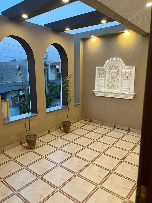 10 Marla Brand New Luxury Latest Accommodation Spanish Style Luxury House First Entry Owner Built Available For Sale In PIA Housing Society Near Johar Town Lahore 20