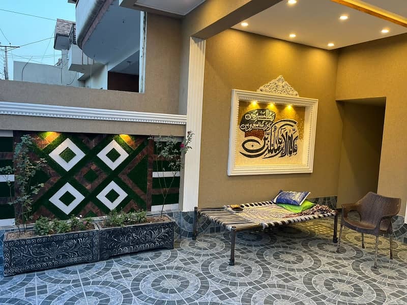 10 Marla Brand New Luxury Latest Accommodation Spanish Style Luxury House First Entry Owner Built Available For Sale In PIA Housing Society Near Johar Town Lahore 25