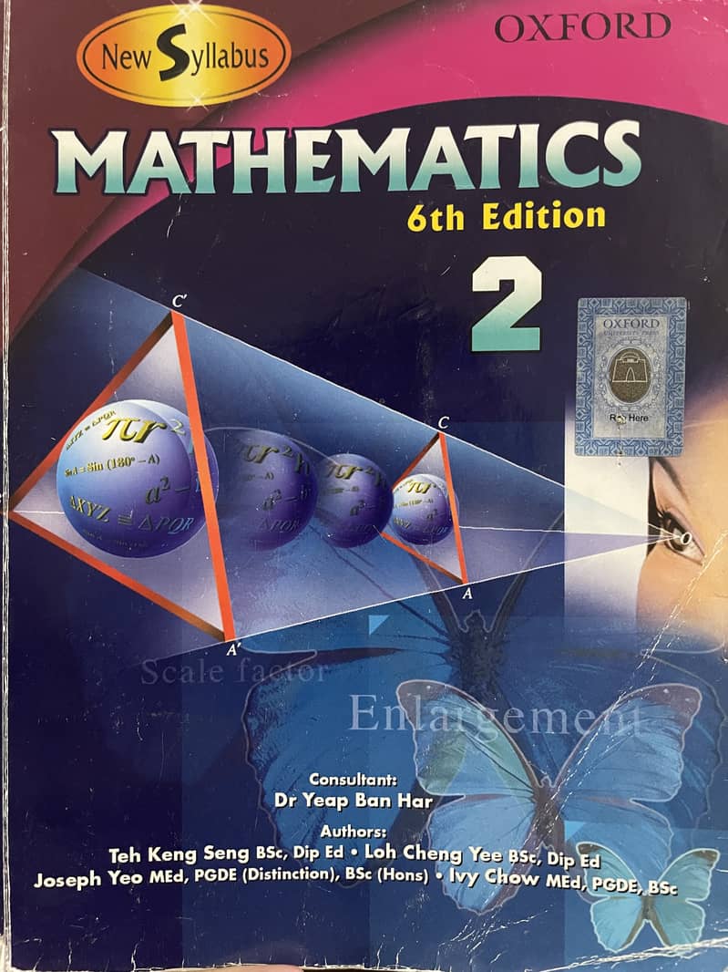 New Syllabus Mathematics 6th edition Book 1 and 2 1