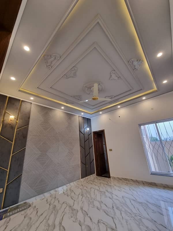 10 Marla Brand New Facing Park Latest Luxury Spanish Stylish Double Storey House Available For Sale In Valencia Town Lahore 36