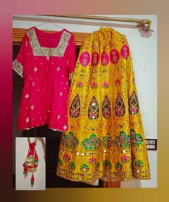 bridal wear for mehndi function