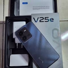 vivo v25e 8+128 with box charge