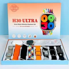 H30 Ultra Smart Watch & Airpords Set