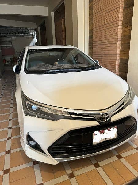 Toyota Altis Grande 2021 black interior 8