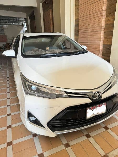 Toyota Altis Grande 2021 black interior 9