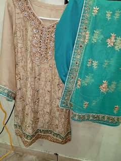 silk jaljat dress just one time use