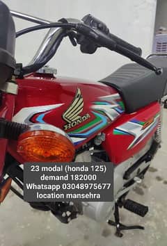 23 modal honda 125