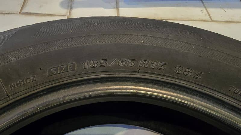 bridgestone tyre 15inch 185/65 1