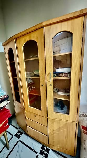 wooden wardrobe or shelf for clothes or other things 5