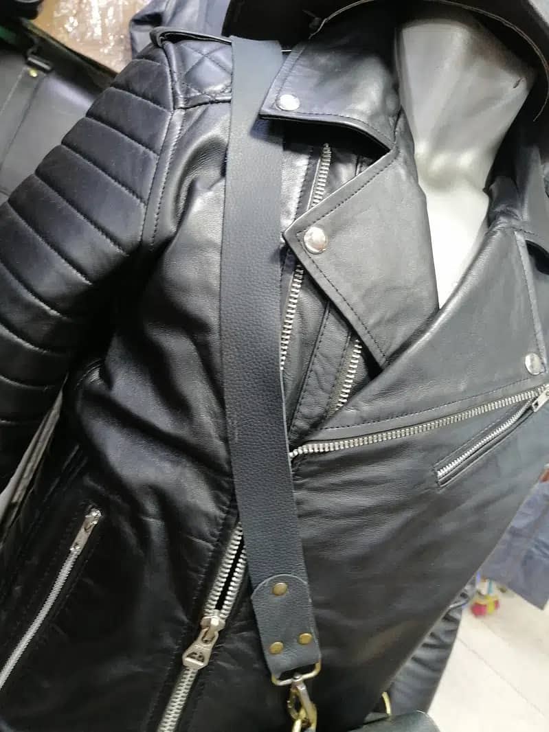 Best Orginal Leather Jacket for Men |Men Pure cow leather jacket 1