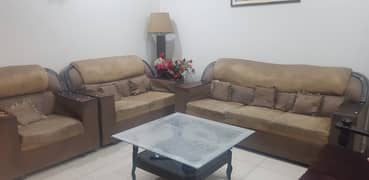 sofa set with coffee table