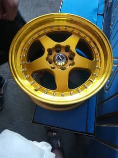 special golden rim 15 inch multipcd only rims 0