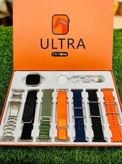 SMART WATCH ULTRA - 7 in 1 STRAPS