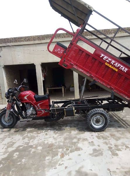 Loader Rickshaw Tez Raftar MR 150-A Model 2022 (Jack System) For Sale 2