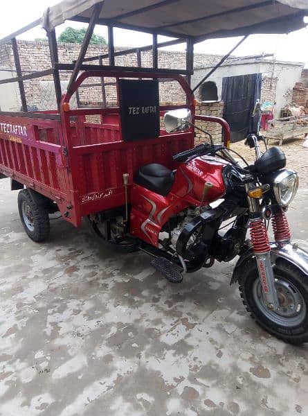 Loader Rickshaw Tez Raftar MR 150-A Model 2022 (Jack System) For Sale 3