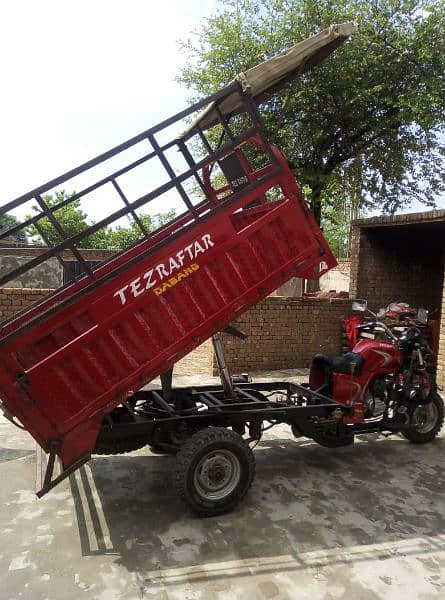 Loader Rickshaw Tez Raftar MR 150-A Model 2022 (Jack System) For Sale 4