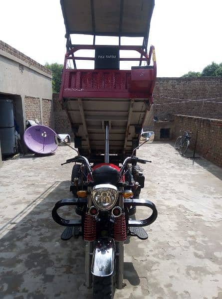 Loader Rickshaw Tez Raftar MR 150-A Model 2022 (Jack System) For Sale 7