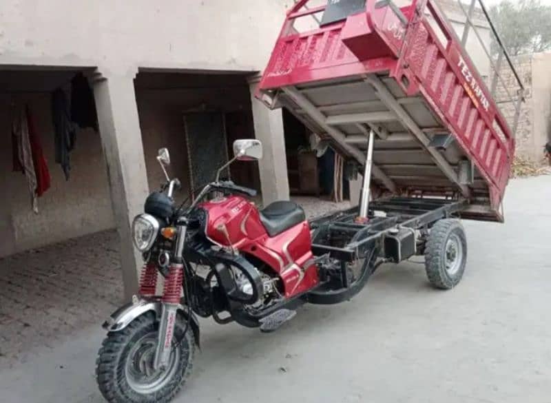 Loader Rickshaw Tez Raftar MR 150-A Model 2022 (Jack System) For Sale 9