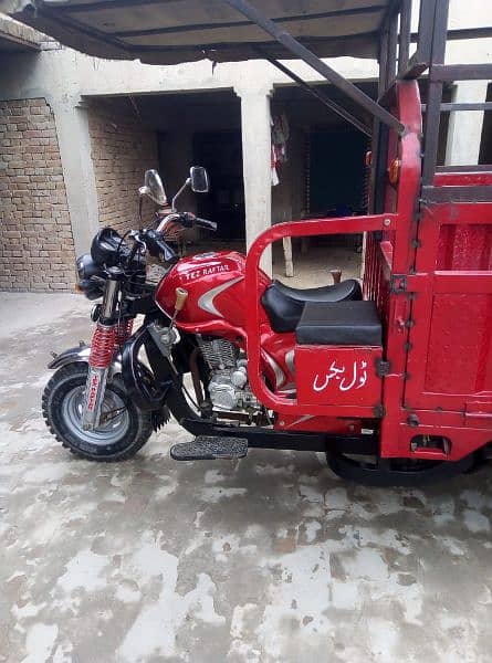 Loader Rickshaw Tez Raftar MR 150-A Model 2022 (Jack System) For Sale 11