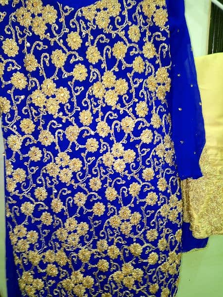 silk shlwar chiffon shart and dupatta 1