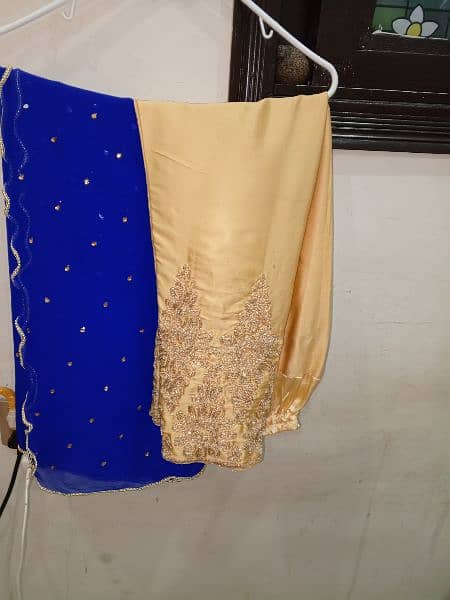 silk shlwar chiffon shart and dupatta 3