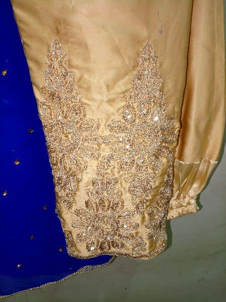 silk shlwar chiffon shart and dupatta 4