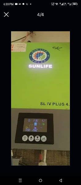 sunlif inverter 4.2kw 0