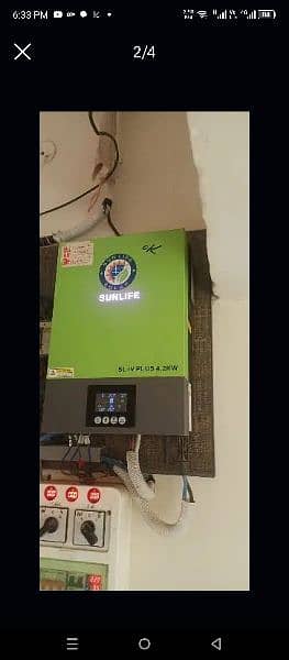 sunlif inverter 4.2kw 2