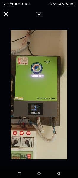 sunlif inverter 4.2kw 3