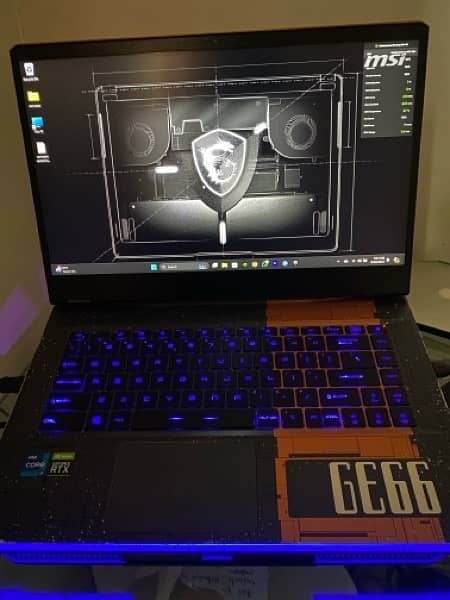 msi dragon shield ge66 1