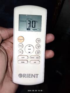 orient ac remote