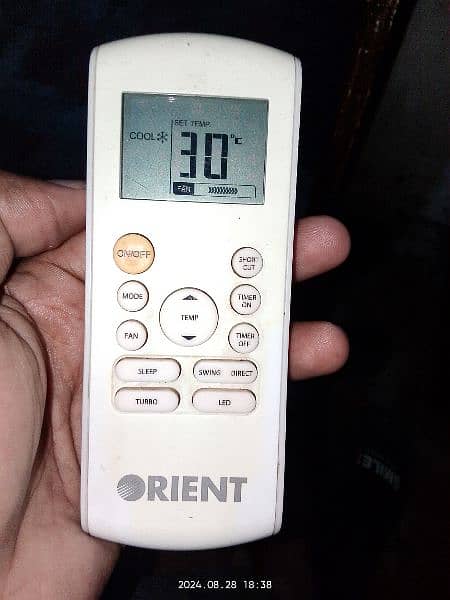 orient ac remote 0