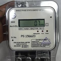 pel sub meter original pel company single phase brand new