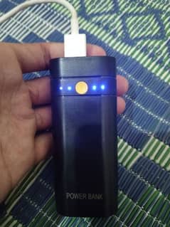 6000 mAH, Power Bank, New Black Color,