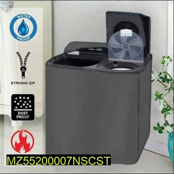 Twin tube waterproof Washing machine cover 2