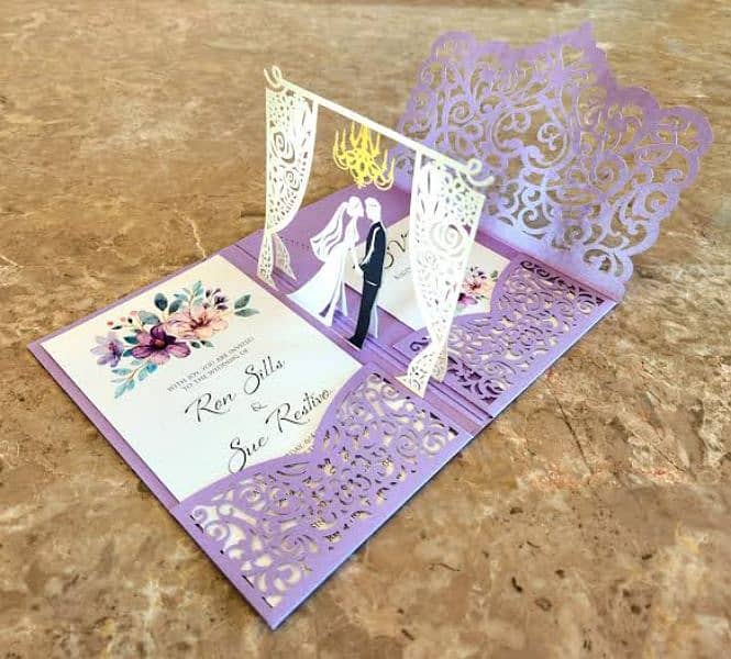 wedding invitations cards Maker Lahore Pakistan 7