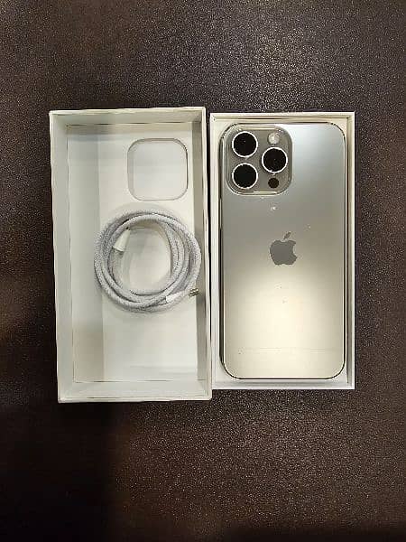 Iphone 15 Pro Max 512 GB Natural Titanium Non PTA 2