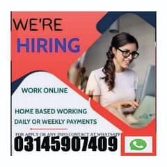 Need staff male female staff required office base working seat avahai