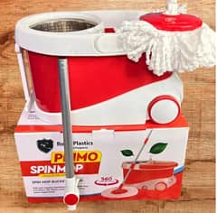 Primo Spin Mop - Mops With Bucket - 360 Degree Stainless Steel 0