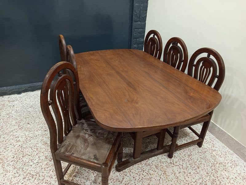 dining table with 6 chairs 1