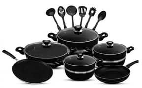 Non-stick  16 PC Prestige  Cookware Set  For Sale