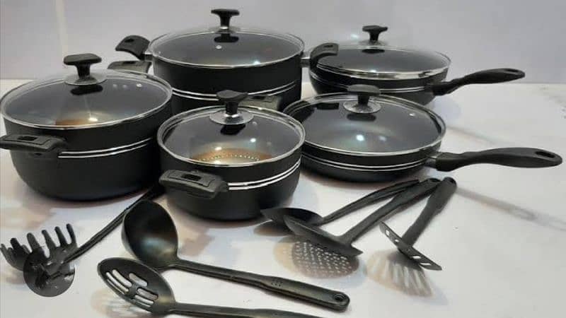 Prestige England Non-stick 16 PC Cookware Set For Sale 2