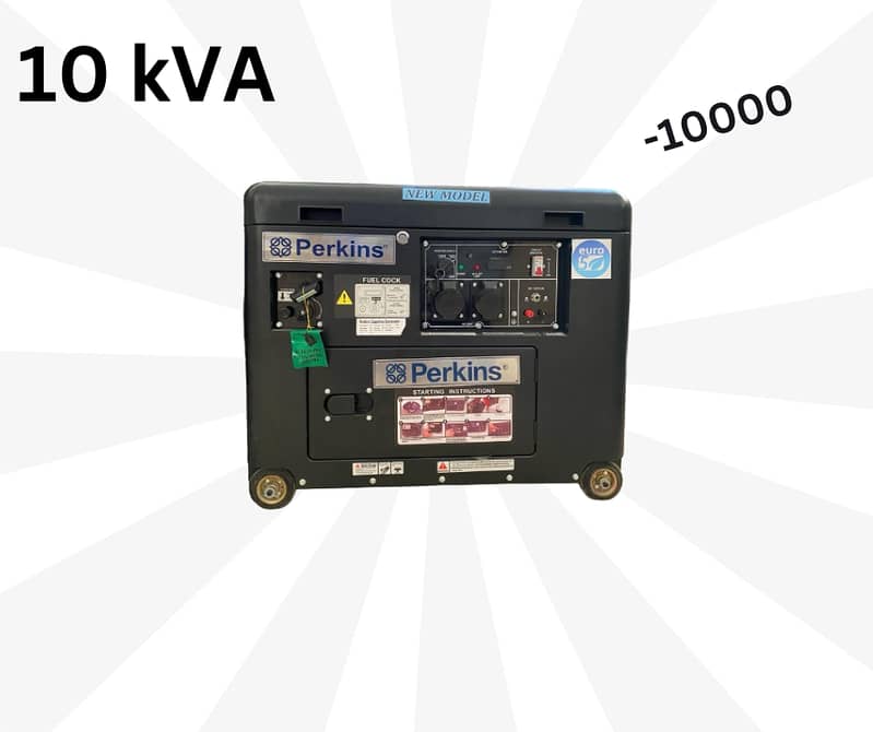 Soundproof 10Kva Generator/Canopy 0