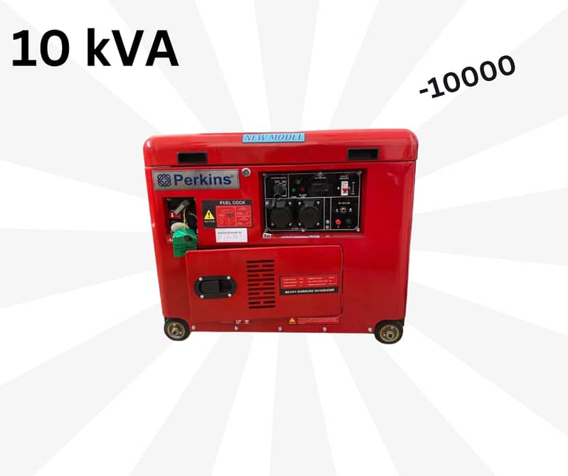 Soundproof 10Kva Generator/Canopy 3