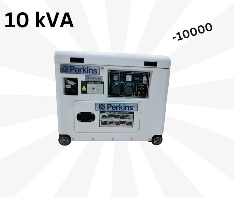 Soundproof 10Kva Generator/Canopy 6