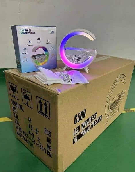 G500 Led Wireless Charging Bluetooth Speaker 5